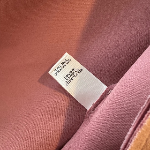 Women's Suede Pink Jacket - Picture 6 of 6